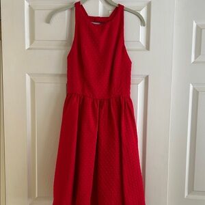 Soprano Red Sleeveless Casual Dress